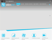 Tablet Screenshot of bilimnetbilisim.com